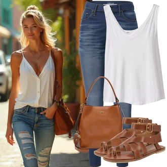 Old Money Outfit s Modrá/Světle modrá Džíny Kožená bunda/High Waist Džínové Kalhoty/Džíny s Rozparkem/Džíny s Nízkým Sedem/Džín s Nízkým Pasem/Push up Džín/Slim Fit Džíny/Navlékací Džíny/Kožené Boty/Zimní bunda Pepe Jeans "Cool pro volný čas"Look: Styl, 90tá léta, Cool, Disko, Krásný, Old Money, Skromné