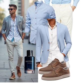 Tapered Outfit mit Boss "Freizeit Outfit"