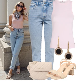 50. rođendan Gost Outfit sa Crna/Zlatni Viseća naušnica DKNY "Outfit na léto"Look: Koncer, Matični ured, Rođendan, Novogodišnja noć, 50. rođendan, 60. rođendan, Posebne prigode, Vjenčanje