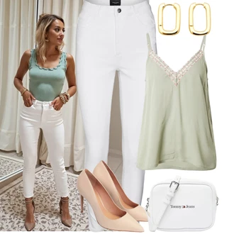 Koža Outfit sa Bež/Crvena/Smeđa/Bijela/Pink Salonka Na Visoku Petu/Salonka & Visoki Pet/Elegantna Cipela/Vintage Pumpa/Poslovna Obuća/Udobna pumpa/Pumpica S Visokim Prednjim Dijelom Kazar "Letní outfity"