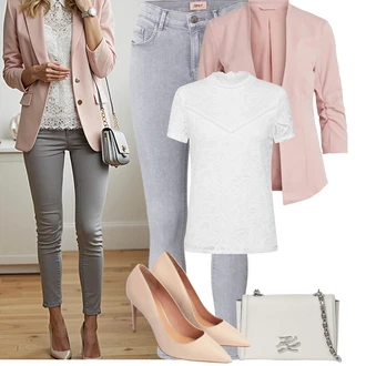 Koža Outfit sa Bež/Crvena/Smeđa/Bijela/Pink Salonka Na Visoku Petu/Salonka & Visoki Pet/Elegantna Cipela/Vintage Pumpa/Poslovna Obuća/Udobna pumpa/Pumpica S Visokim Prednjim Dijelom Kazar "Outfit na léto"
