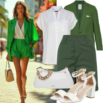 Bez rukava Outfit sa Bijela Bluza Len Blúza/Bluza Bez rukava/Uska Kroj Bluza/Bodija Bluze/Poslovna Bluza/Bluza koja se ne pegla Usha WHITE LABEL "Lijep ljetni izgled"