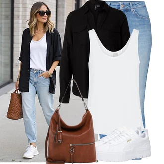 Outfity pro desetiletí "Outfit v lehkých letních barvách"