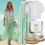 Poletne Outfiti Dolga krila za dame image