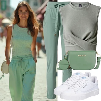 outfit mit Bela Superga Usnjene superge/Superge Nizka/Ozka Superga/Superge Z Bočno Zadrgo/Superge z ježkom sam73 "Modni Poletni Videz"