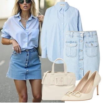 outfit mit Armani Exchange "popoln poletni videz"