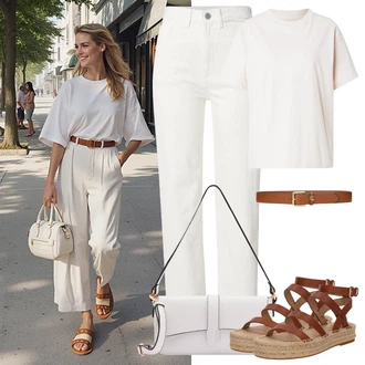 outfit mit Jordan "popoln poletni videz"