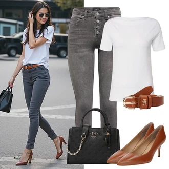 outfit mit Tommy Hilfiger "popoln poletni videz"