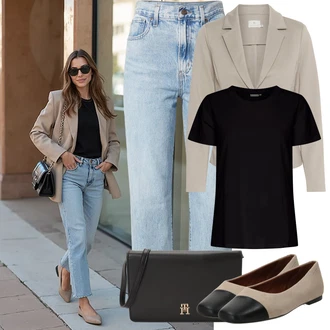 Outfit s Černá Mužské běžecké boty/Neformální tričko/Funkční tričko/Dlouhá košile/Tričko nadměrné velikosti/Tričko s krátkým rukávem/Fancy tričko Fransa "Perfektní na léto"