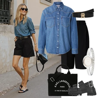 outfit mit Tommy Hilfiger "popoln poletni videz"