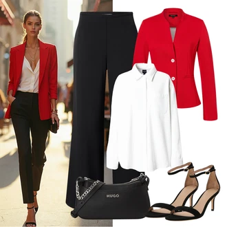 Outfit s Bílá/Krémová Trenérská bunda/Košilová bunda GAP "Elegantní letní outfit"