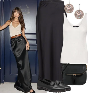 Outfit s Růžová/Červená/Zlatý Náušnice Visací/Přívěsek do ucha/Sponka do ucha Fossil "Outfit na léto"