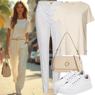 Romantičen outfit mit Roza Usnjena jakna p.e nation "Sproščen prosti čas"Look: Univerzitetni, Italijanska, Lepo, Romantičen, Modernen, Kul, Francoski