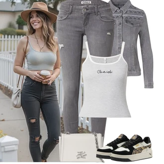 Outfit s karl lagerfeld "Letní Outfit"