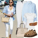 Outfiti s pajkicami z razporkom image