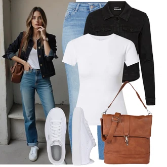 Outfit s Krémová/Bílá/Šedá Tričko/Jednoduchý top/Mužské běžecké boty/Fancy tričko/Funkční tričko/Síťované tričko/Tričko s krátkým rukávem/Sportovní tričko Edited "Skvělý pro volný čas"