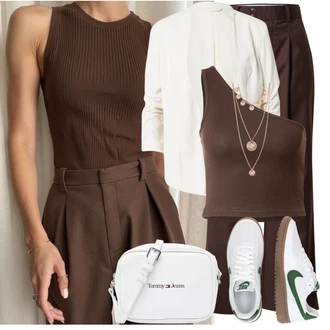 Midi Outfit s Bílá Nezařazené Vila "Outfit na léto"