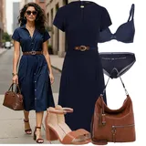 Outfity s midi šaty image