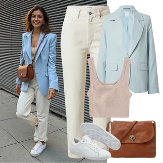 Outfity z džínu s Světle Modrá/Modrá Nezařazené qs "Perfektní na léto"