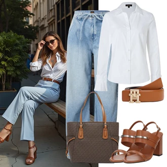 outfit mit Tommy Hilfiger "popoln poletni videz"
