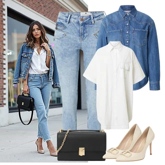 outfit mit Topshop "praktičen jesenski videz"