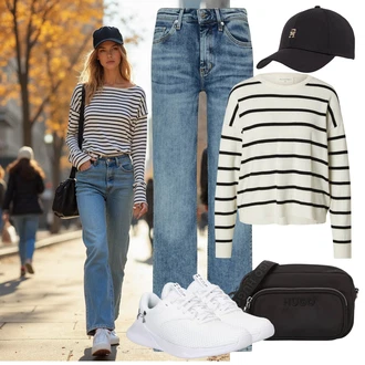 outfit mit S.Oliver "praktičen jesenski videz"