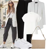 Halenky & Tuniky s Čtvrtinovým rukávem Móda Pro Plnoštíhlé Outfity image