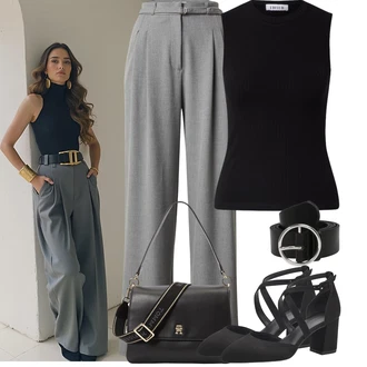 Outfity pro léto Úzký s Černá/Tmavě modrá Nezařazené Edited "Outfit na léto"