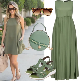 outfit mit Neonske barve/Zelena/Rumena Čevlj Poletni Čevelj/Sandala s platformo/Klasična Mule/Plateau japonka capone outfitters "Stilsko Poletno Razpoloženje"