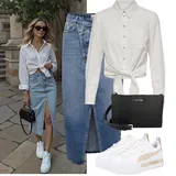 Halenky s mašlí outfity image