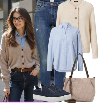 Outfity z džínu Párty s Světle modrá Businessová Halenka/Halenka s Dlouhým Rukávem/Džínsová Blůza/Blůza s nášivkou na lokti/Slip-on Halenka/Lněná Halenka/Blůza s knoflíčkem/Flanelová Halenka Tom Tailor "Letní Outfit"Look: Den na pláži, Koncert, Chatky, Škola, Biřmování, Galavečer, Svátek cukru, Párty, Banka, Večeře, Bar, Matriční Úřad, 40. narozeniny