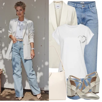 Outfit s Bílá Lascana "Letní Outfit"