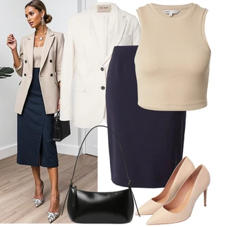 Outfity pro léto Úzký s Tmavě modrá/Fialová Nezařazené Boss "Tenue pour l'été"