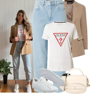 Narozeniny Outfit s Zelená/Světle modrá/Bílá/Krémová/Červená/Růžová Fancy tričko/Vtipné tričko/Těhotenské tričko/Košile s potiskem/Tričko s krátkým rukávem/Tričko s nápisem Guess "Letní Outfit"Look: Výročí, 18. narozeniny, 30. narozeniny, Narozeniny, Koncert