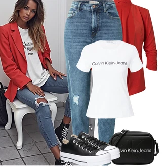 Outfity z džínu "Tenue pour l'été"