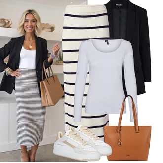 Outfity pro léto s Černá/Šedá/Tmavě šedá/Zelená/Fialová Nezařazené Pieces "Letní Outfit"