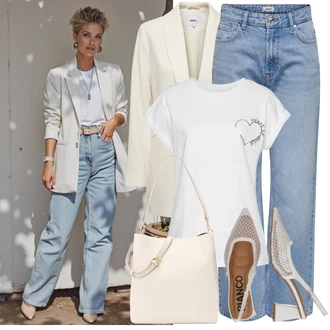 Outfit s Bílá Lascana "Letní Outfit"