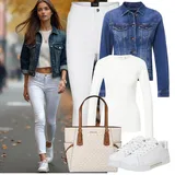 Outfiti s Sivimi Hlačami image