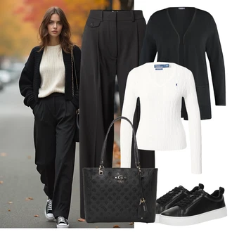outfit "udoben jesenski videz"