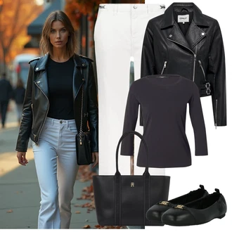 outfit mit Monari "udoben jesenski videz"