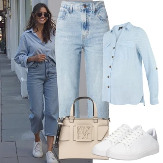 outfit mit Armani Exchange "udoben poletni videz"