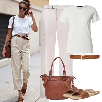 outfit mit Armani Exchange "udoben poletni videz"