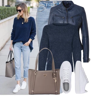 Outfity z 90. let "Vkusný podzimní outfit"