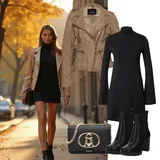 Booties outfits Rjava za dame image