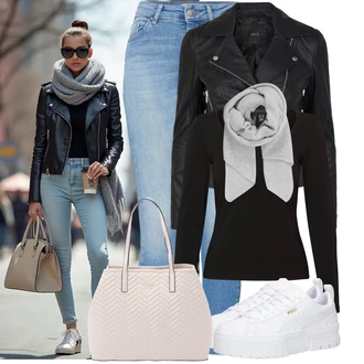 Outfit s Nezařazené Guess "Trendový podzimní outfit"