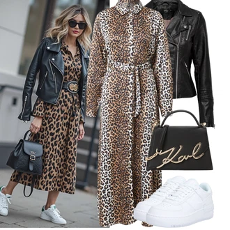 Léto Outfit s Černá/Červená Kožené Bund Bunda z Umělé Kůže/Motorkářská bunda/Motorkářské Bund/Kožené Bund Only "Podzimní Outfity"