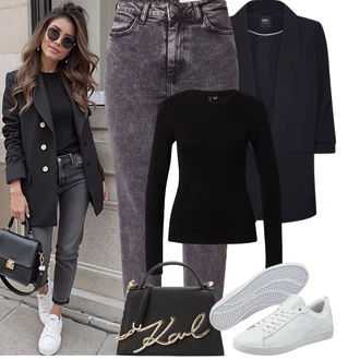 Outfit s karl lagerfeld "Podzimní Outfity"