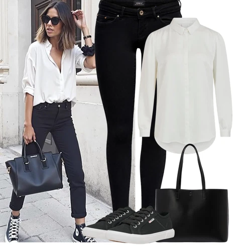 Kombinace Léto Krémová/Bílá/Khaki Halenka Slim Fit/Halenka se Stojatým Límcem/Businessová Halenka/Halenkové Body/Blůza s knoflíčkem/Slip-on Halenka/Dlouhá Halenka/Žehlení odolná blůza/Halenka s Dlouhým Rukávem Vila