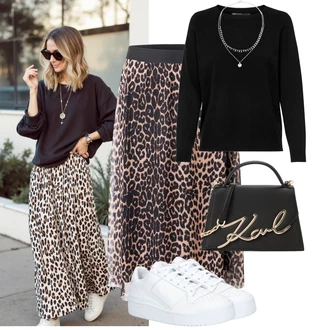 Outfit s karl lagerfeld "Podzimní Outfity"