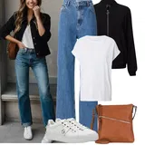 Outfity z 90. let s baggy džínami image